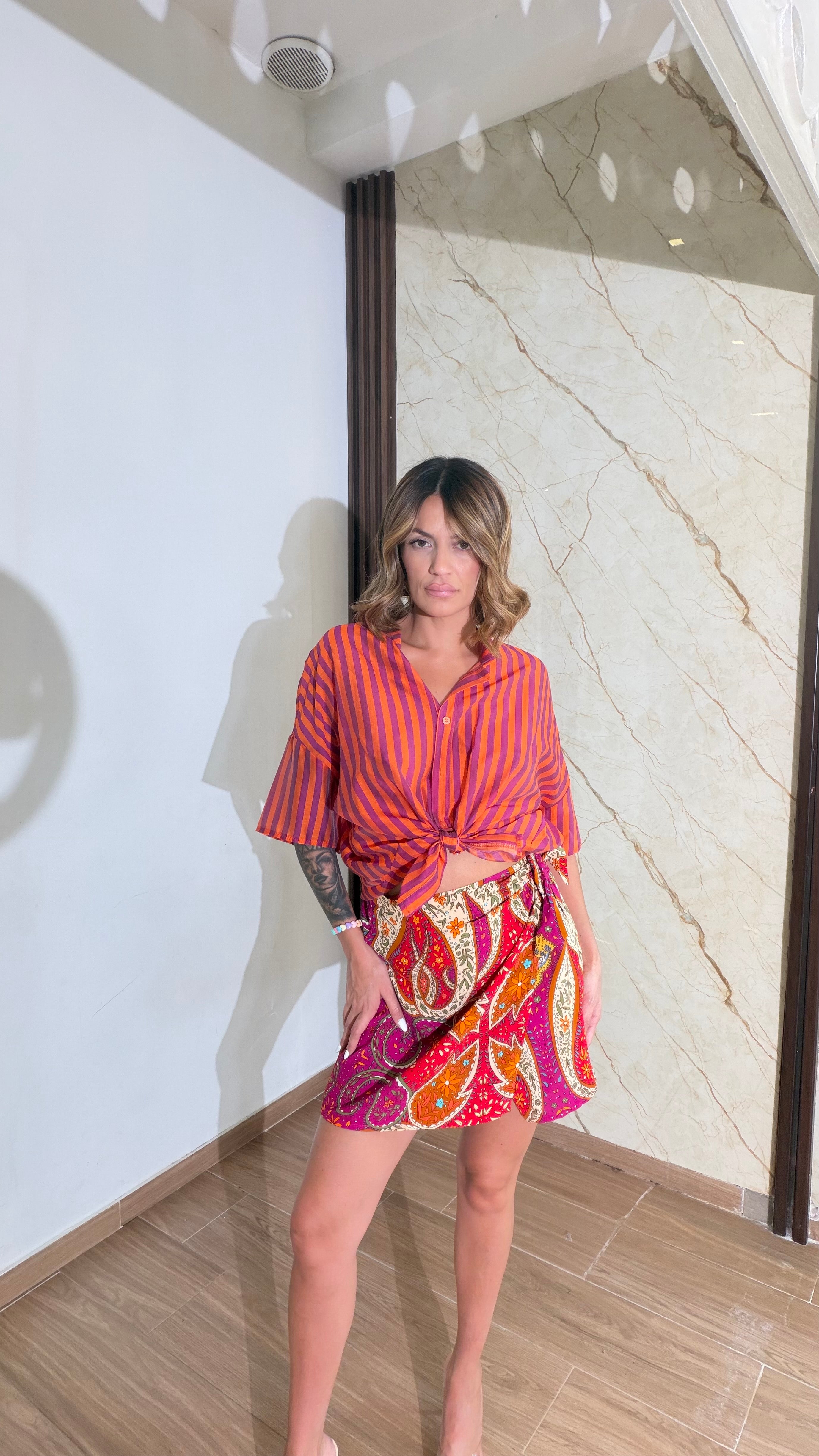 Camicia flor