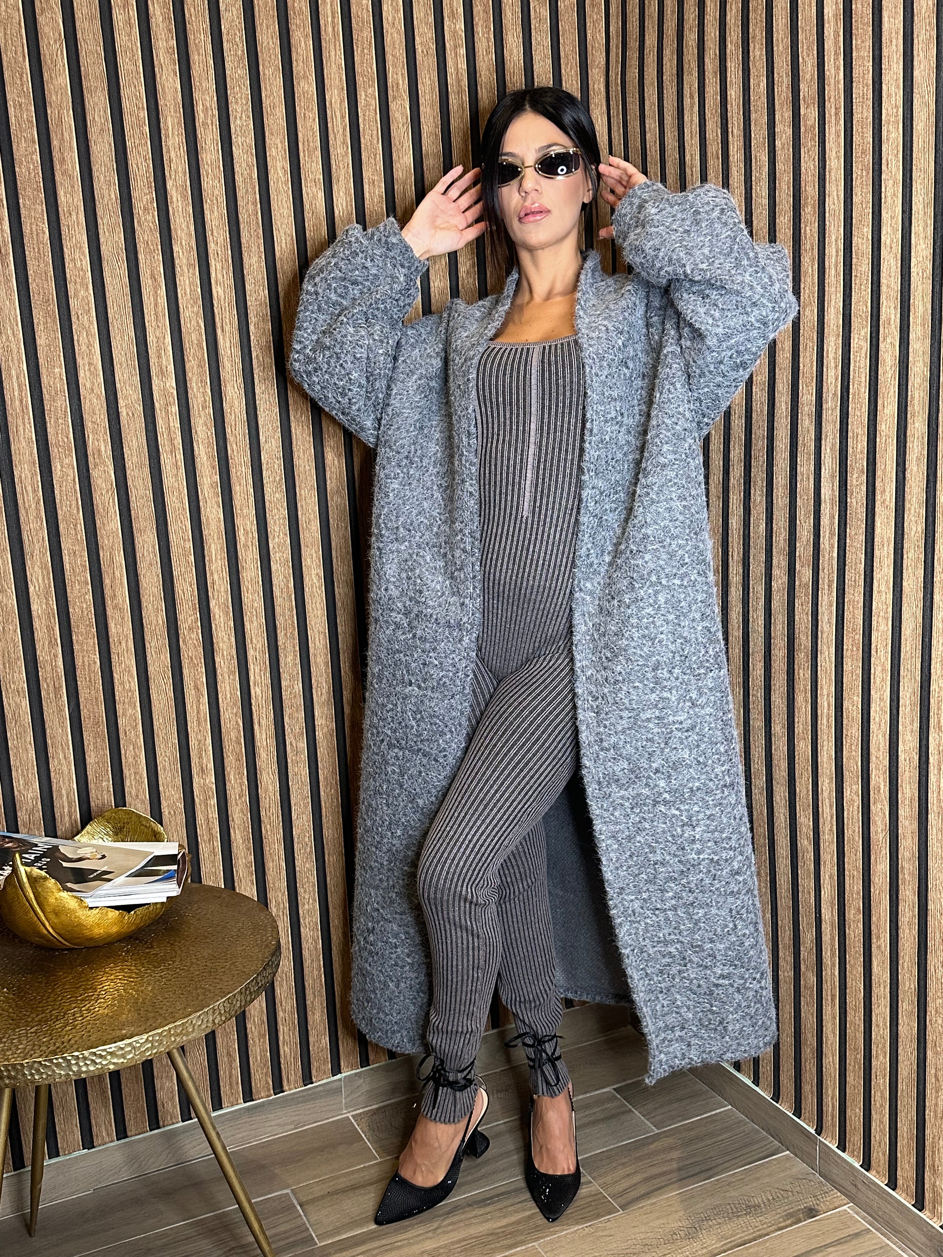 Cardigan grey
