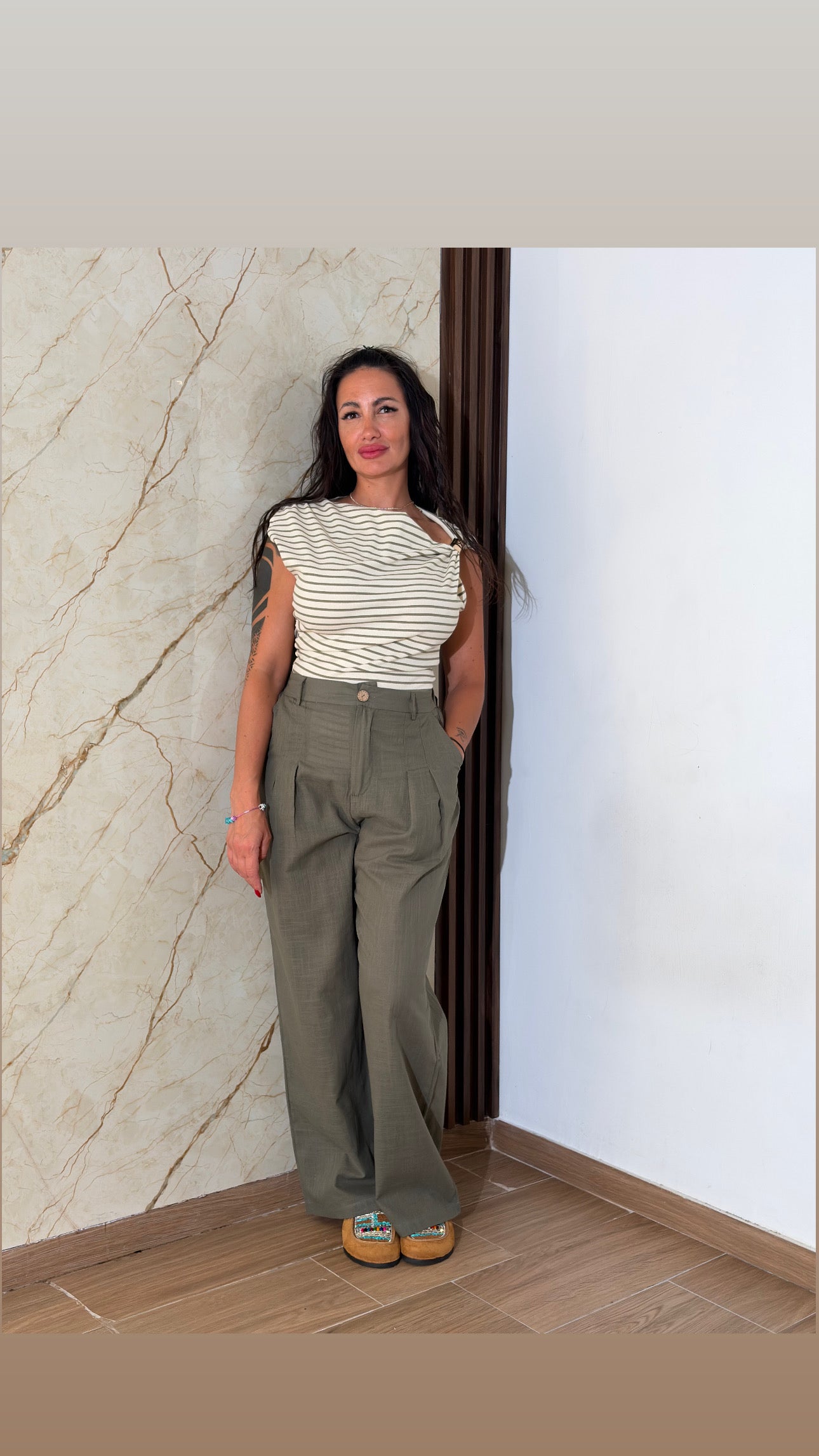 Pantalone lino